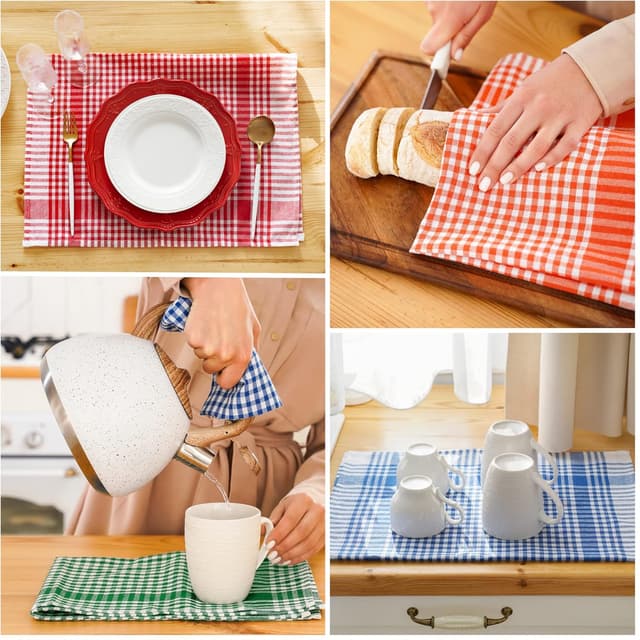 Detalle 2 de Twinzee Torchon Cuisine 10 pièces 67 x 47 cm