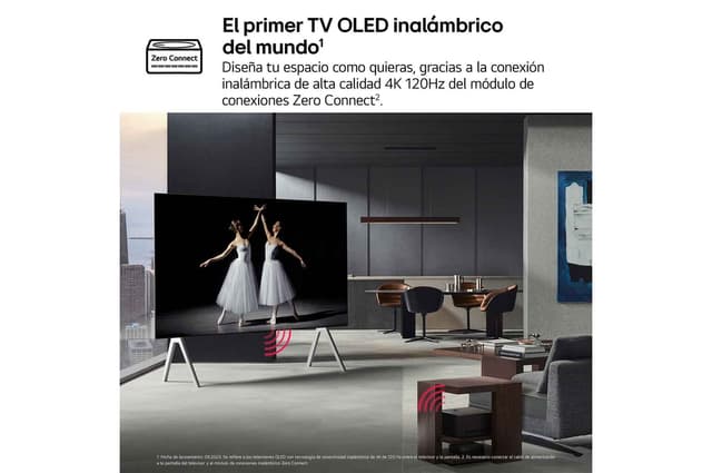 Detalle de LG OLED83M59LA Smart TV OLED evo AI M5 83" 4K 2025