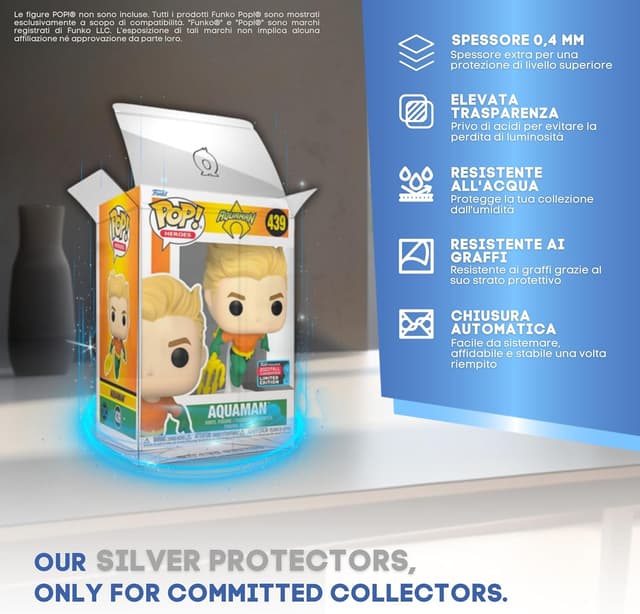 Thumbnail 6 de Protettori SILVER per Funko Pop 4" confezione 6