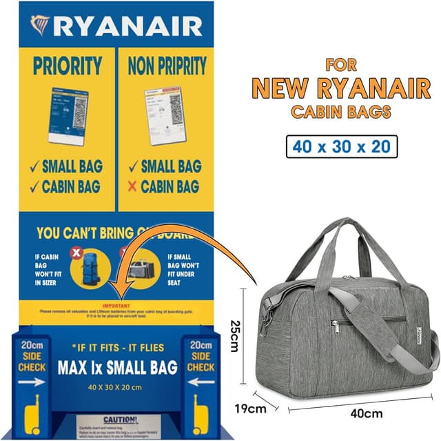 Thumbnail 2 de Narwey T3301 Handgepäcktasche 20L