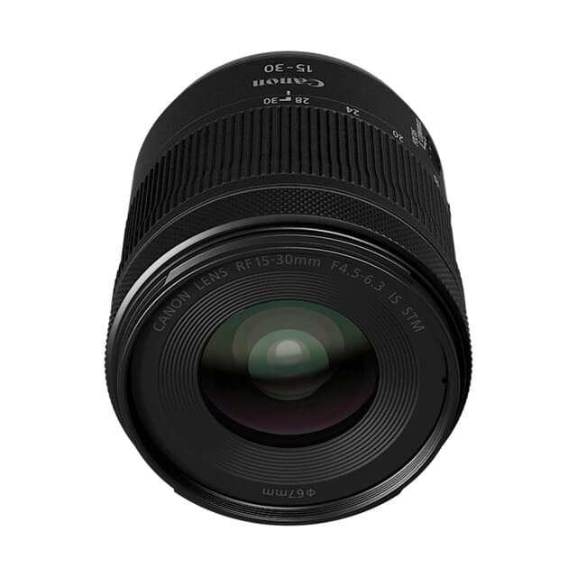 Detalle de Canon RF 15-30mm Objetivo gran angular 15–30mm