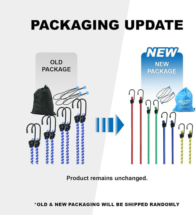 Detalle 2 de BULLITT Bungee Cords kit 12 pack