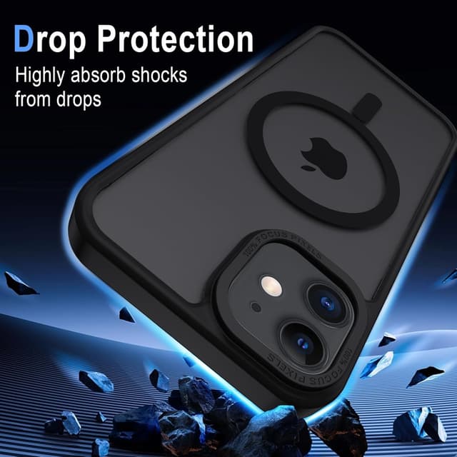 Detalle 2 de XTCASE Coque iPhone 12/12 Pro Magnétique 1500g