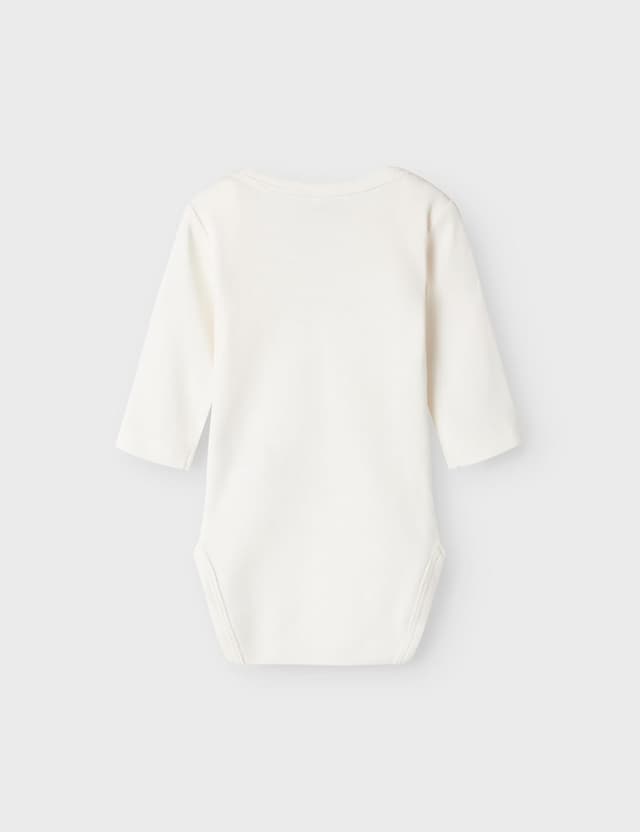 Detalle 2 de NAME IT Nbnbody 3p Core 2 Noos body a maniche lunghe in pura cachemira (pacco da 3)