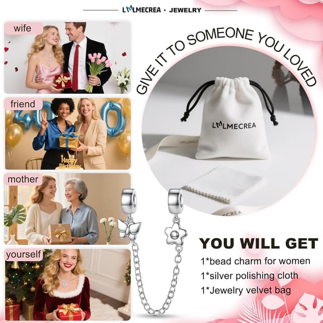 Detalle 1 de LMLMECREA Sicherheitskette 925 Silber 4,6 mm