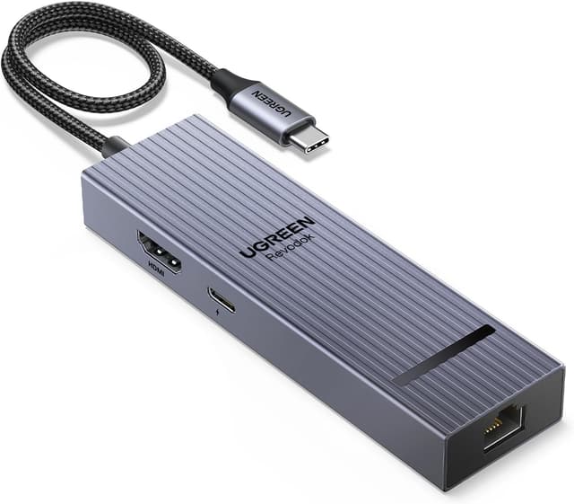 Detalle de UGREEN Revodok Pro 1061 Hub USB C 10Gbps