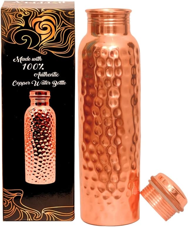 Detalle de BIFFELY Copper Water Bottle 34oz 🥤
