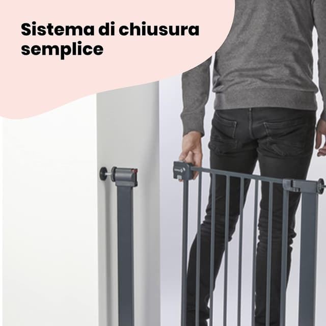 Thumbnail 1 de Safety 1st Easy Close Metal cancelletto 73-80 cm
