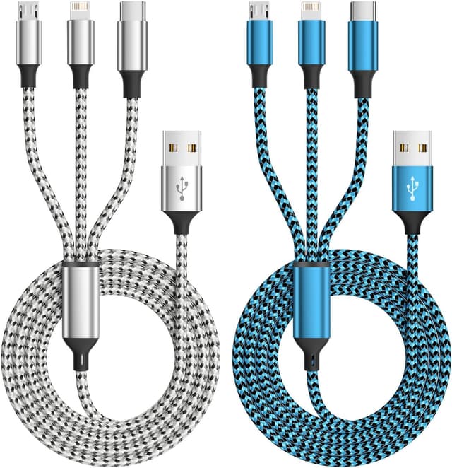 Detalle de Firsting Multi Charging Cable 4ft 3-in-1 Charger