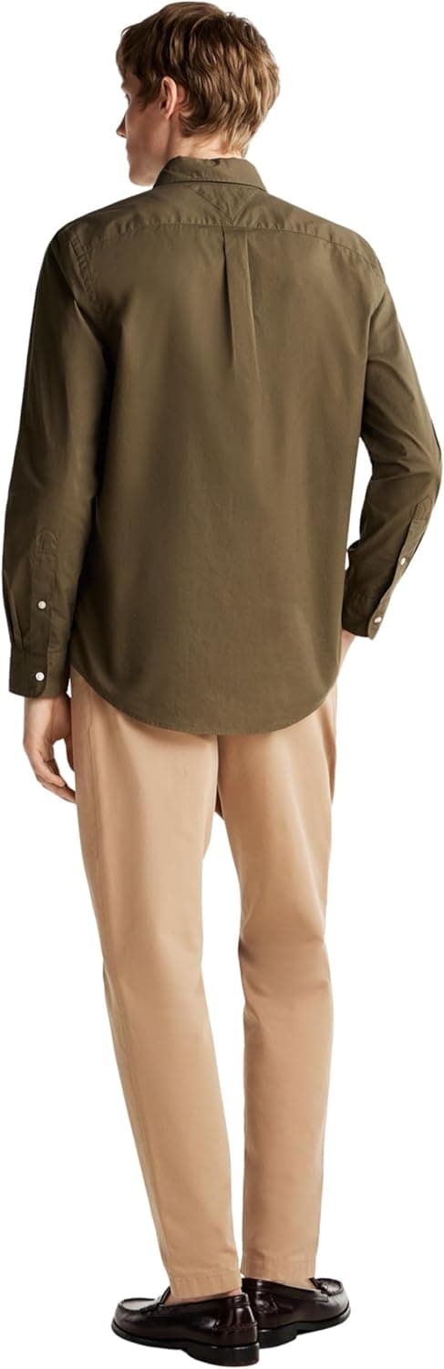 Detalle de Tommy Hilfiger Camisa Verde Regular Fit