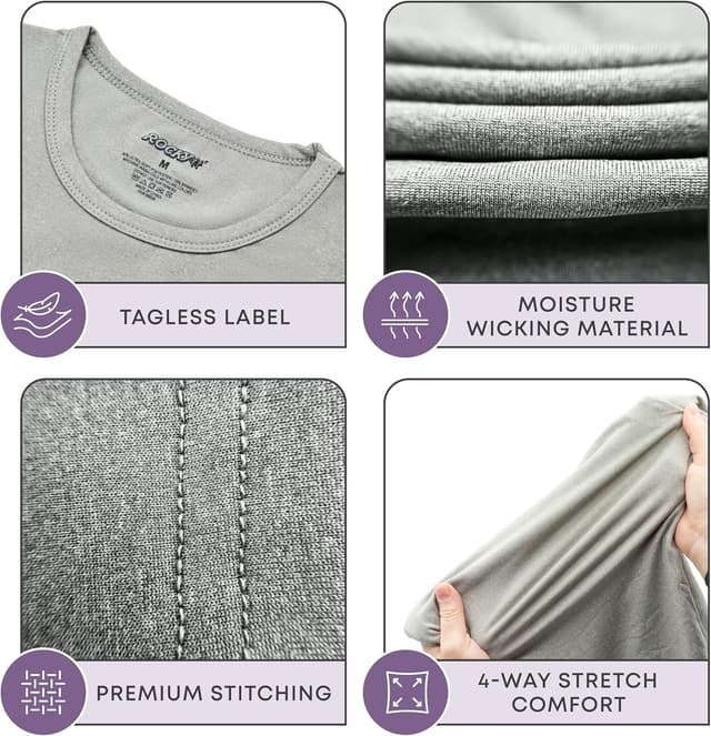 Thumbnail 2 de Rocky Thermal Underwear for Kids, Boys Thermals