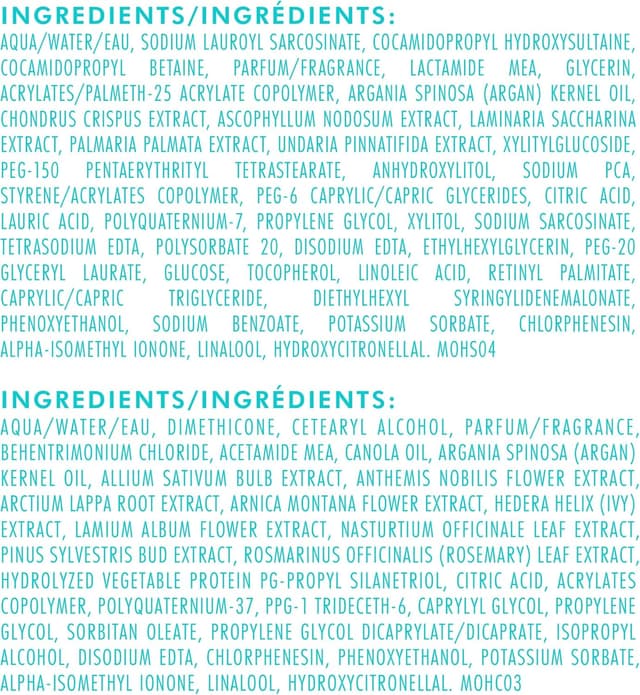 Detalle 2 de Set Moroccanoil Shampoo e Balsamo da mezzo litro (shampoo + balsamo)