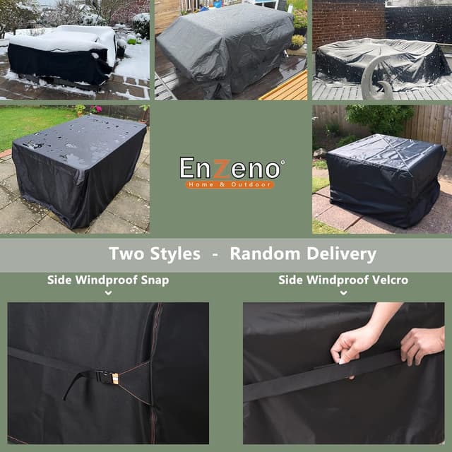 Thumbnail 4 de Enzeno Waterproof Garden Furniture Cover 200x160cm