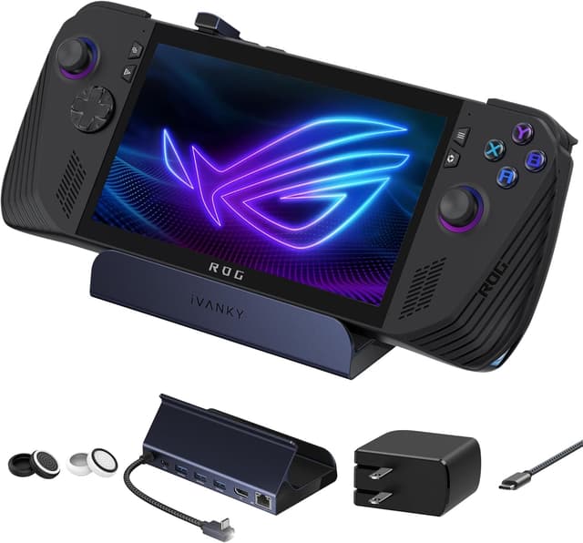 Thumbnail 6 de Station d’accueil IVANKY 8-en-1 pour ROG Ally / ROG Ally X avec chargeur PD 100W, HDMI 2.1 4K à 144 Hz et Ethernet 1 Gbps