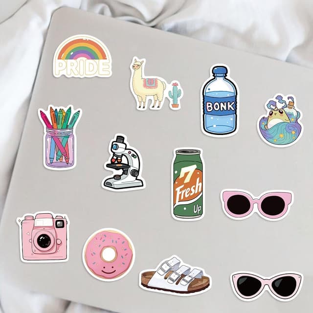 Thumbnail 4 de 120Pcs Cute Stickers for Kids — Waterproof Vinyl Stickers 🎨