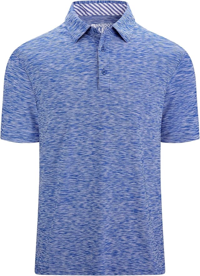 Detalle de Alex Vando Mens Golf Shirt UPF40+