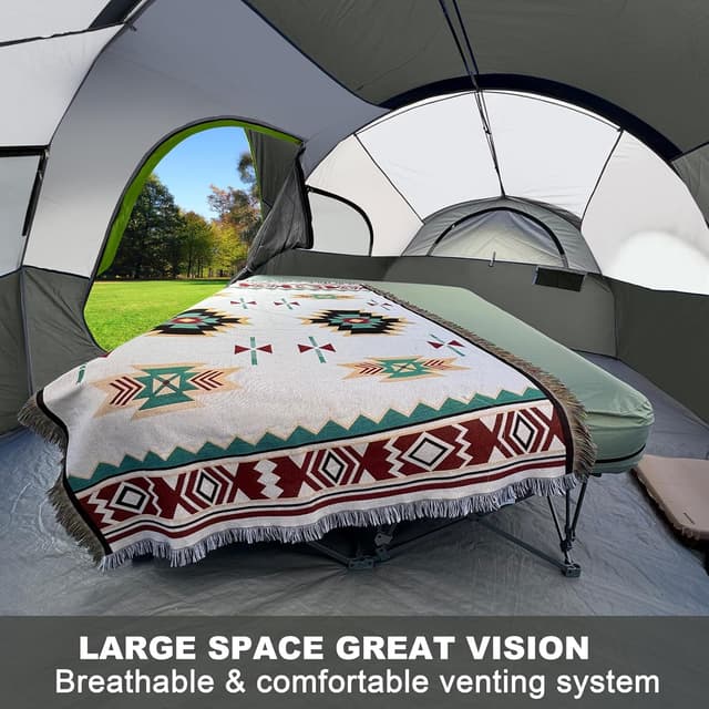 Detalle 1 de CAMPROS CP Tent 8 Person 72in Center Height