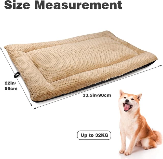 Detalle de ASIJIA Dog Bed Mat Large 90 x 56cm