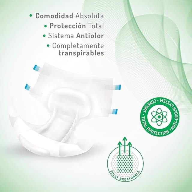 Thumbnail 3 de Absorbeo Pantalón Absorbente Maxi talla XL 60 uds 🩲