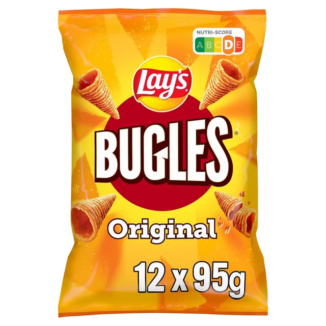 Detalle 2 de Lay’s Bugles Original – Mais-Snack im 14er Pack (75 g je Tüte)
