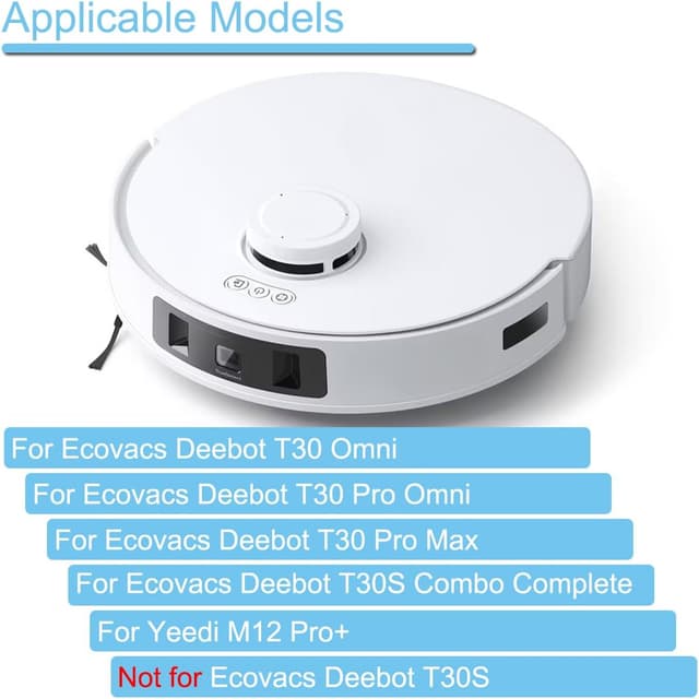 Thumbnail 1 de EATBALE Accessory Set for Ecovacs Deebot T30 Omni