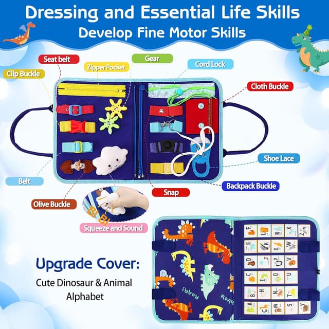 Thumbnail 1 de Esjay Toddler Busy Board 8 pages