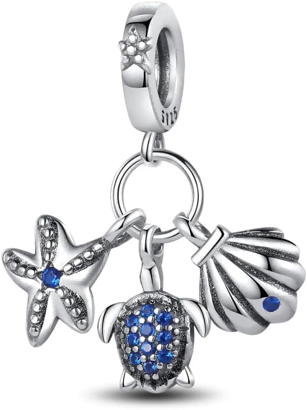 Detalle de 925 Sterling Silber Charms für Europaarmbänder