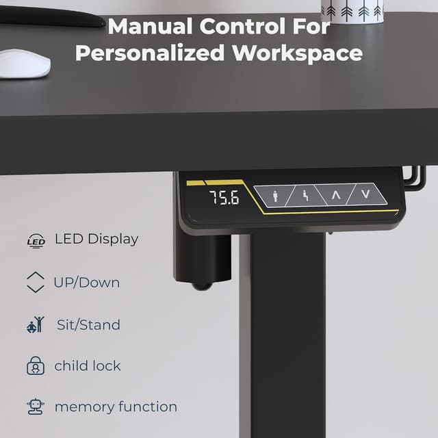 Thumbnail 4 de FLEXISPOT Escritorio Elevable Eléctrico 140x60cm 🖥