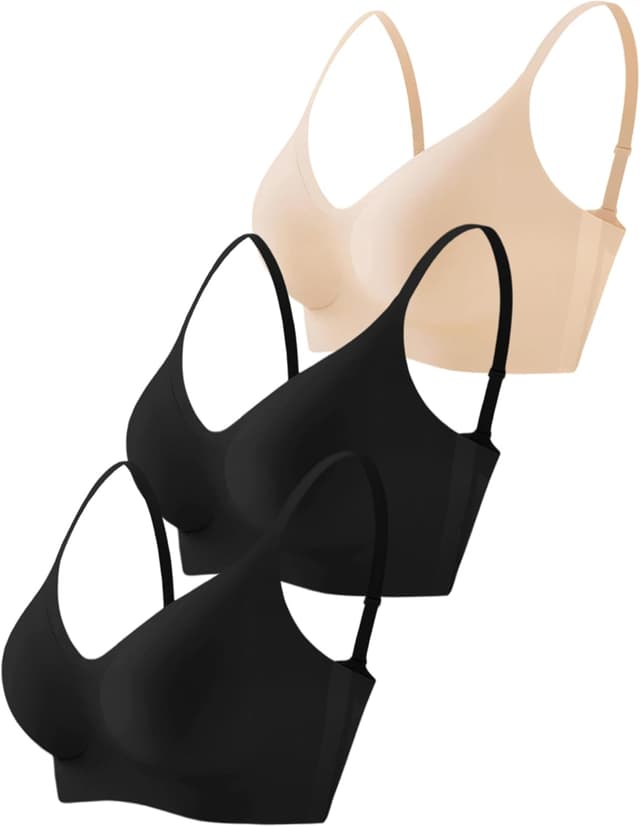 Imagen de Quttlzze Wireless Seamless Bralette 3-pack en OfertitasTOP