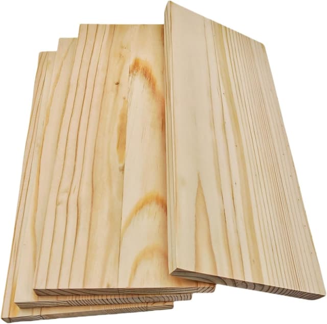 Detalle 1 de Anktily Rechteckige Holzbretter 25 x 10 x 1 cm