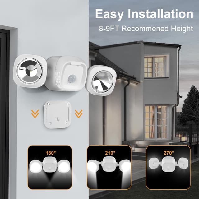 Thumbnail 5 de Toowell Security Lights 480 lumens