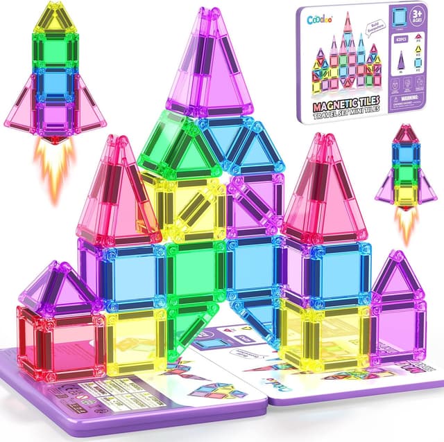Detalle de Coodoo Magnetic Blocks 42 piece travel set
