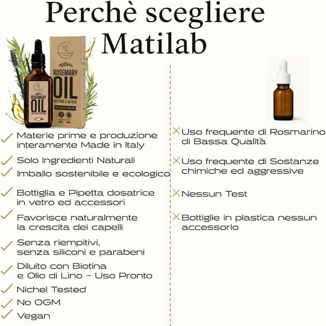 Detalle de Olio di rosmarino capelli 100% vegetale