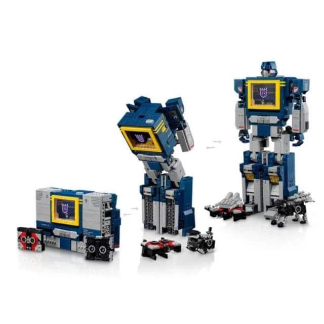 Thumbnail 2 de Lego Icons Transformers Soundwave 2 en 1