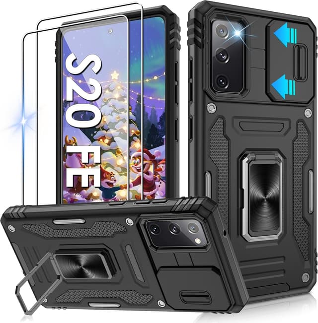 Detalle de Samsung S20 FE case with screen protector