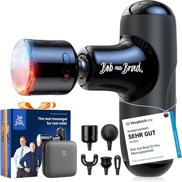 Detalle de Bob and Brad Q2 Pro Massagepistole 2-in-1 Wärme/Kälte