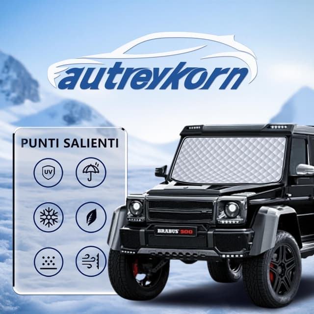 Thumbnail 1 de Autreykorn Copri parabrezza per ghiaccio con 5 magneti