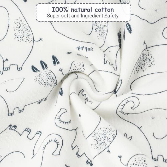 Detalle de WYTbaby Sacco Nanna con Piedini 1.0 Tog in 100% Cotone ultra-morbido