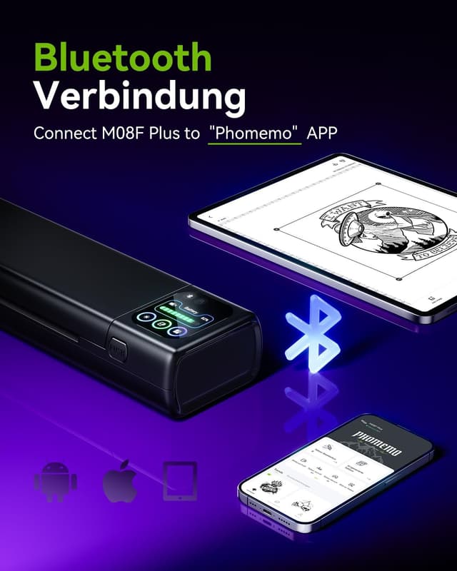 Thumbnail 2 de Phomemo M08F Plus Tattoo Stencil Drucker 715g