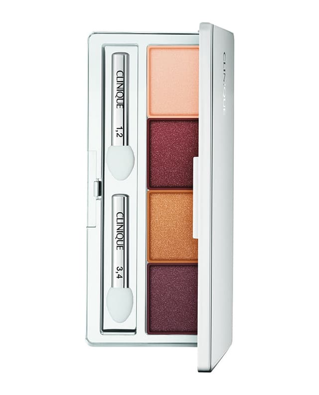 Detalle de Clinique 4 Sombras All About Shadow, paleta compacta