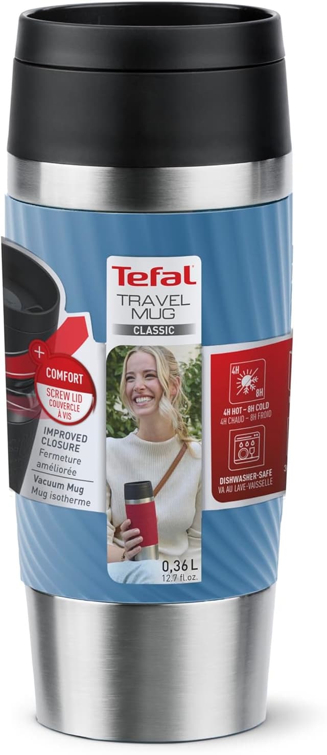 Thumbnail 5 de Tefal Taza de Viaje Classic Twist ☕ Hermética y Mantiene Bebidas