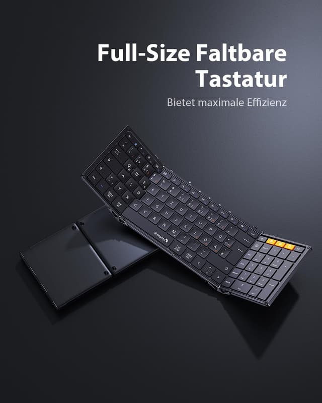 Detalle 2 de ProtoArc XK01 Faltbare Tastatur 210 mAh ⌨