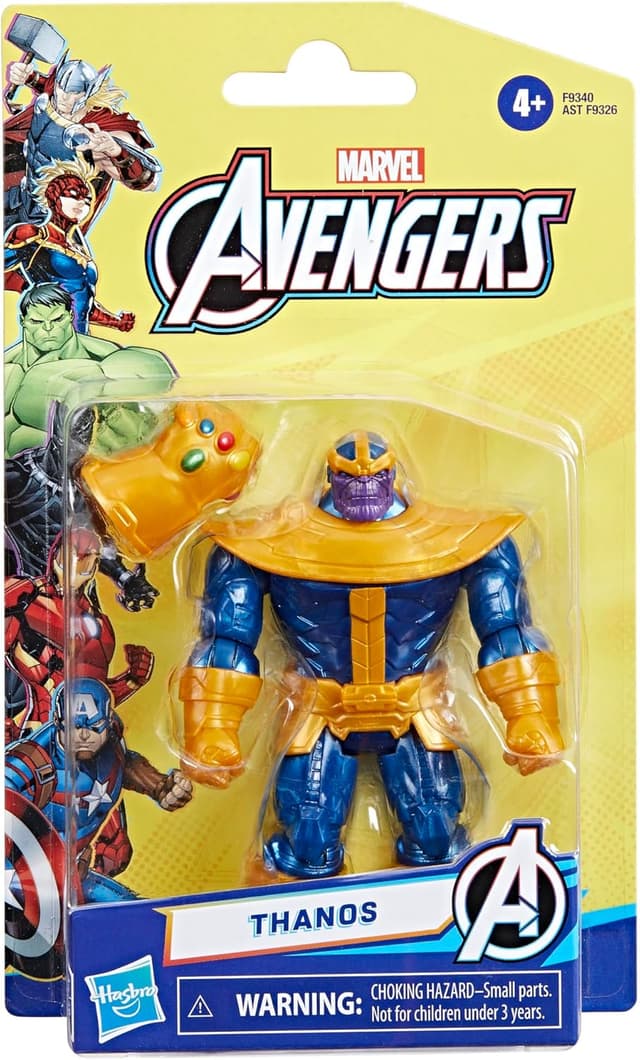 Detalle 2 de Marvel Avengers Thanos - Figura Deluxe Epic Hero Series🦸