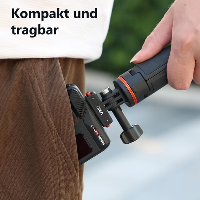 Detalle 2 de VRIG Magnetische Halterung für Insta360 Ace/Ace Pro/Ace Pro 2/X5/X4 Air – Schnellverschluss für Stativ & Zubehör