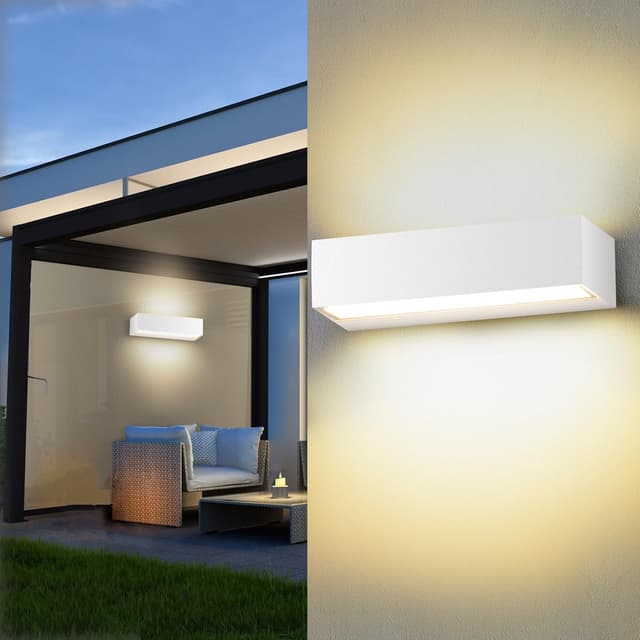 Thumbnail 1 de Applique 24W 3000K 20cm Bianco caldo da parete