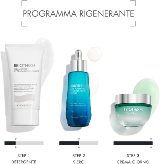 Thumbnail 6 de BIOTHERM Aquasource Hyalu Plump Gel – trattamento viso in gel con acido ialuronico e plankton, 50 ml