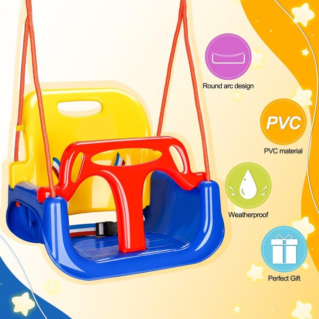 Detalle 2 de Ansobea Babyschaukel 3-in-1 50 kg