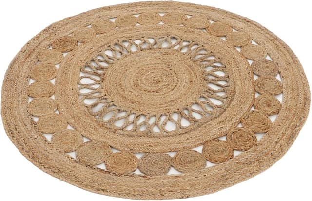 Thumbnail 1 de CarpetFine Alfombra Redonda de Yute Ella 200 cm ☀
