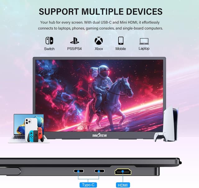 Thumbnail 4 de InnoView 4K Portable Monitor 18.5