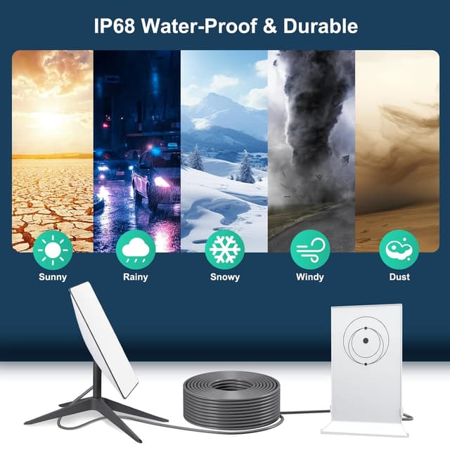 Detalle 2 de 150ft Starlink Cable for Starlink Gen 2 Extension cable